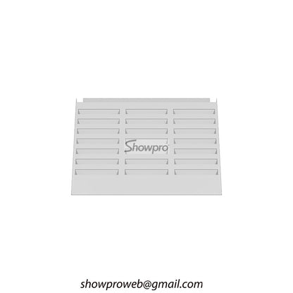 Durable floor display shelves stone display stands