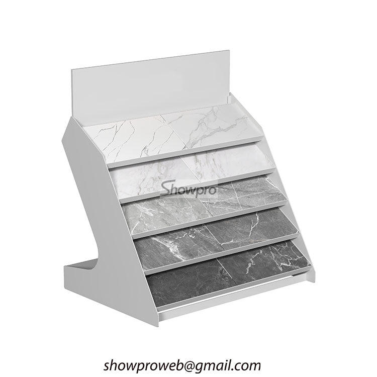 Sample ceramic tiles display rack small tile sample stand