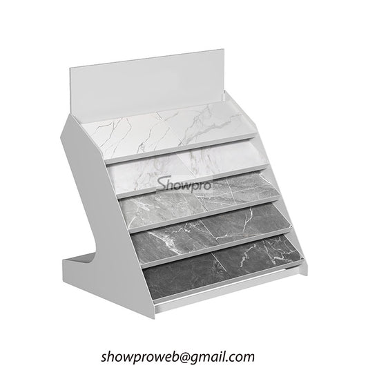 Sample ceramic tiles display rack small tile sample stand