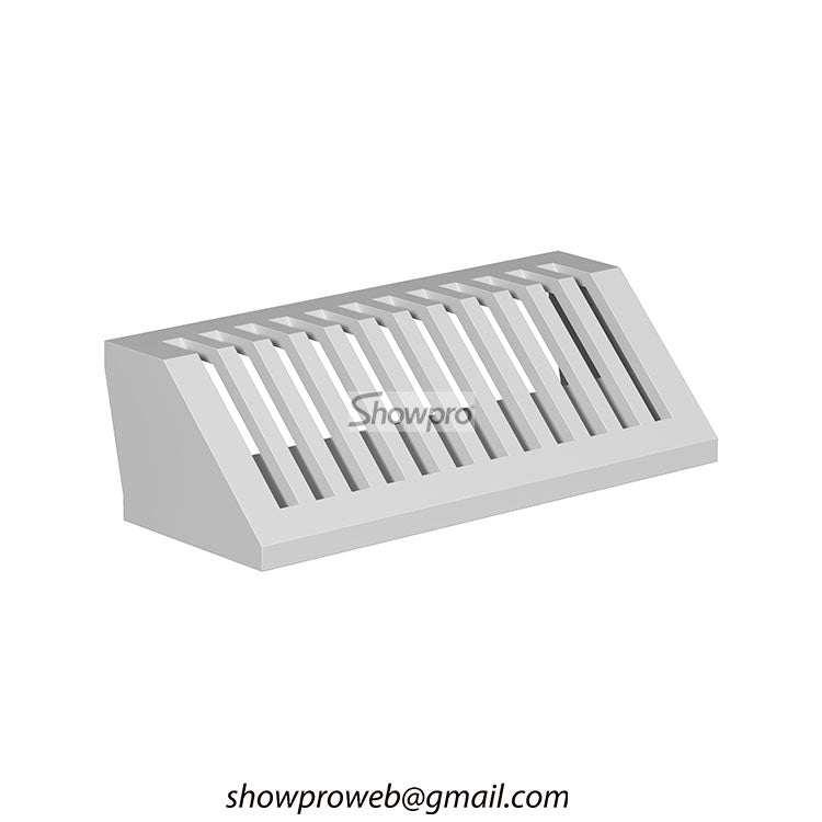 Decorative tile display stand tile rack