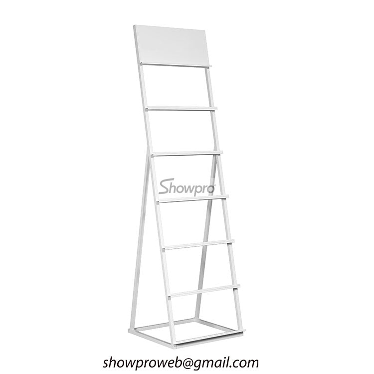 Retail floor standing display for marble tiles