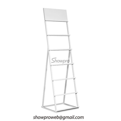 Retail floor standing display for marble tiles