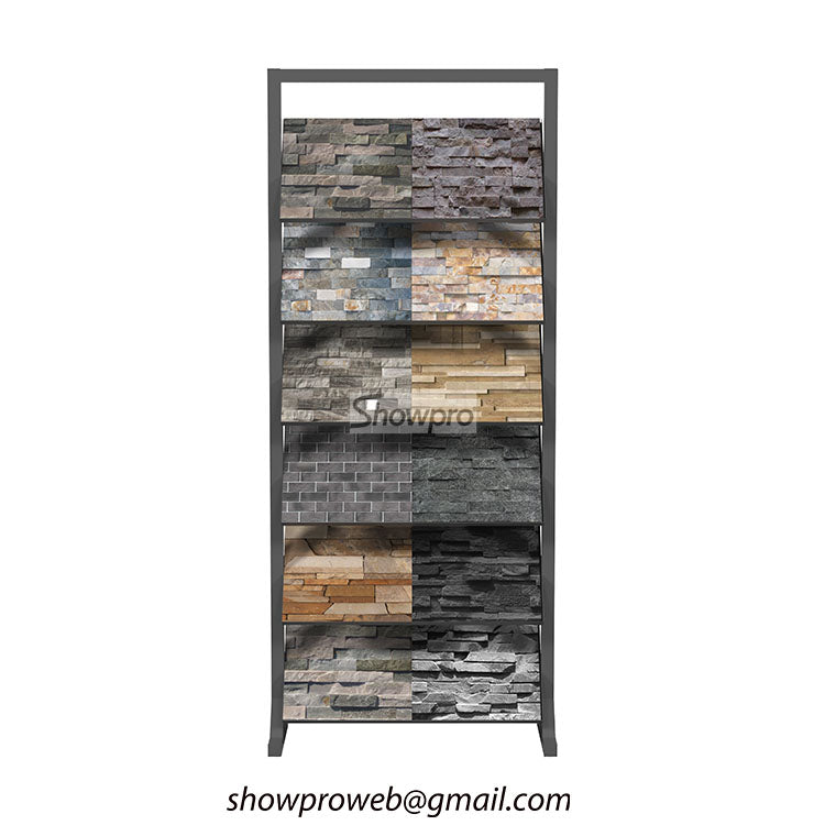 Waterproof outdoor stone display stand