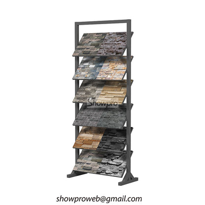 Waterproof outdoor stone display stand
