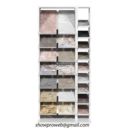 granite sample display rack quartz display stand