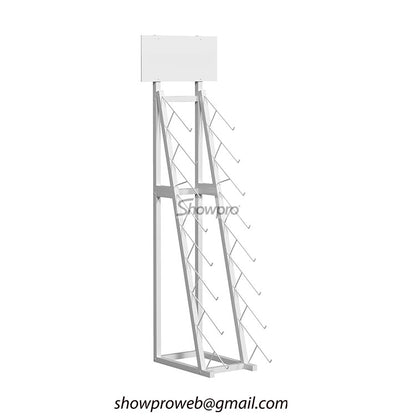 Custom size cultural stone tile display stand