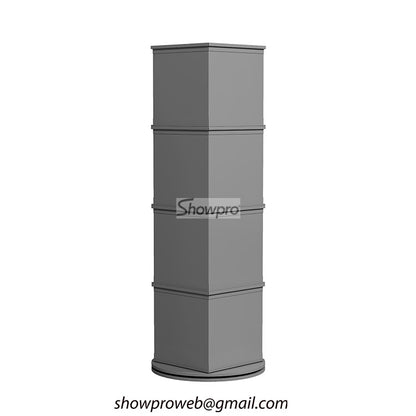 Retail glass mosaic tile sample display stand