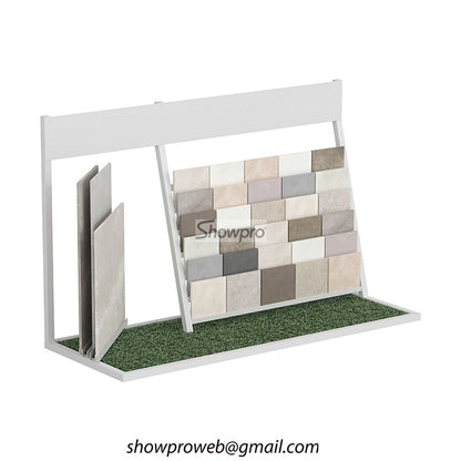 Tile showroom display stand ideas for small space