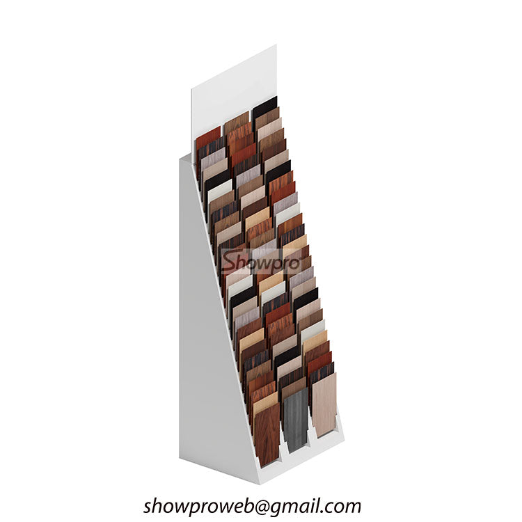 Roofing Sample Racks Floor sample holder freestanding floor sample rack – Showpro Trade Inc