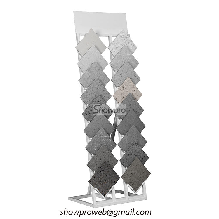 tile sample display rack tile display system – Showpro Trade Inc