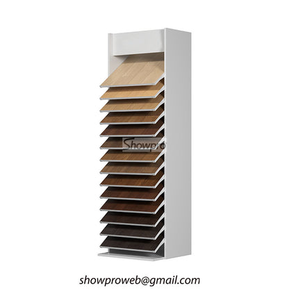 High-quality timber flooring display racks for sale
