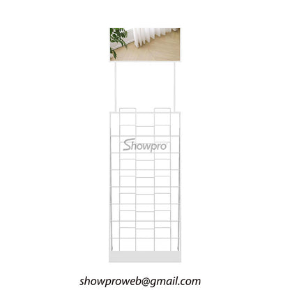 wood floor display stand supplier