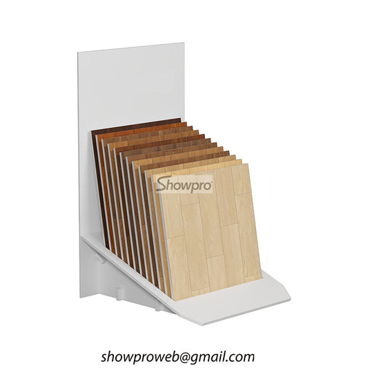Small wooden tile showroom ideas tiles display rack