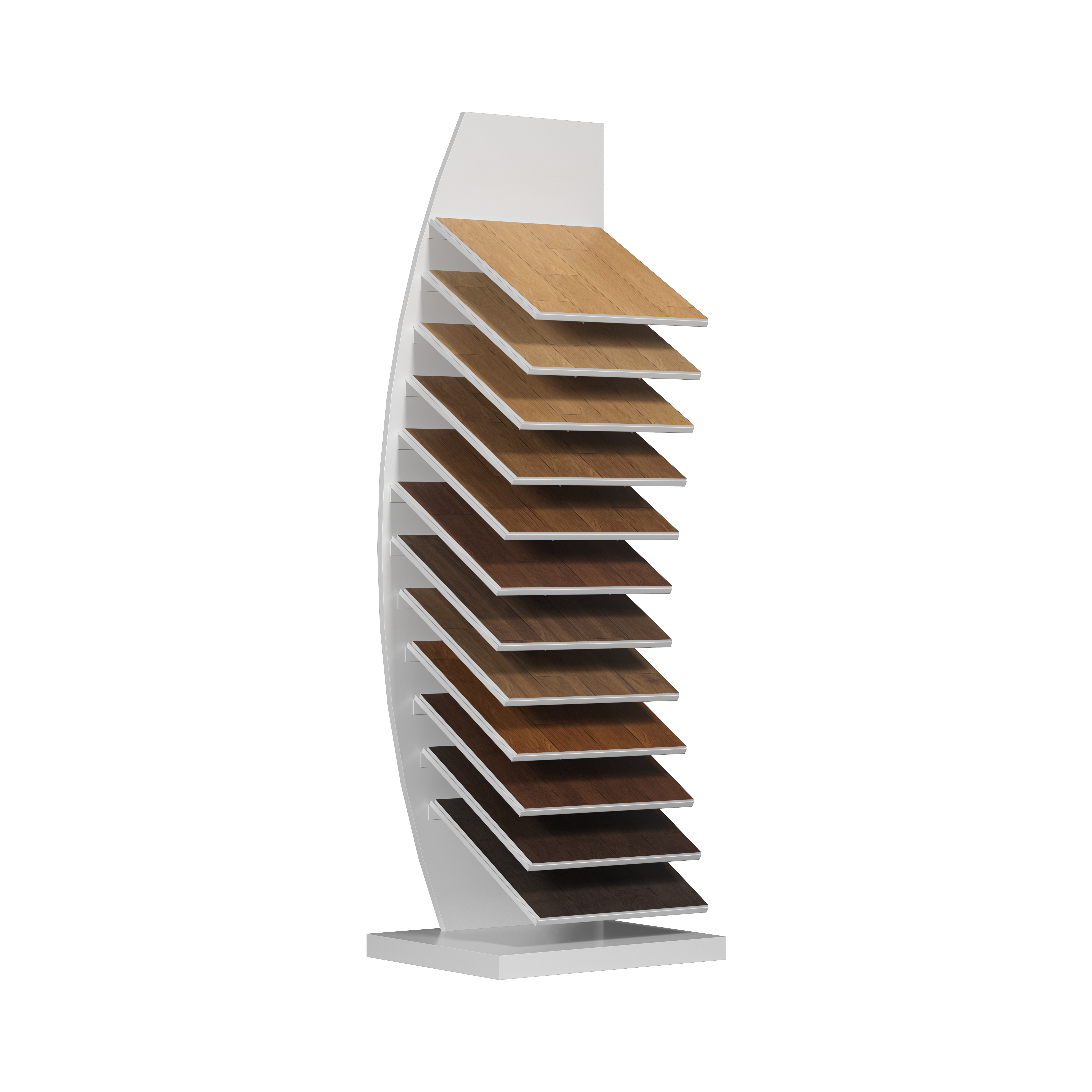 Lamnates Rack Laminate display stands timber flooring display rack – Showpro Trade Inc