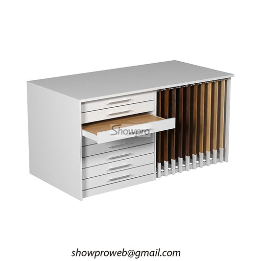 wooden tiles storage cabinet wood floor displays