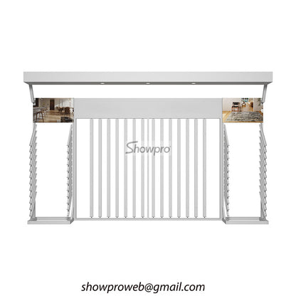 wood flooring multifunction display stands