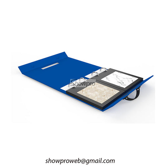 portable tile sample books cardboard stone booklet