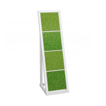 Grass sample shelf metal artificial grass stand