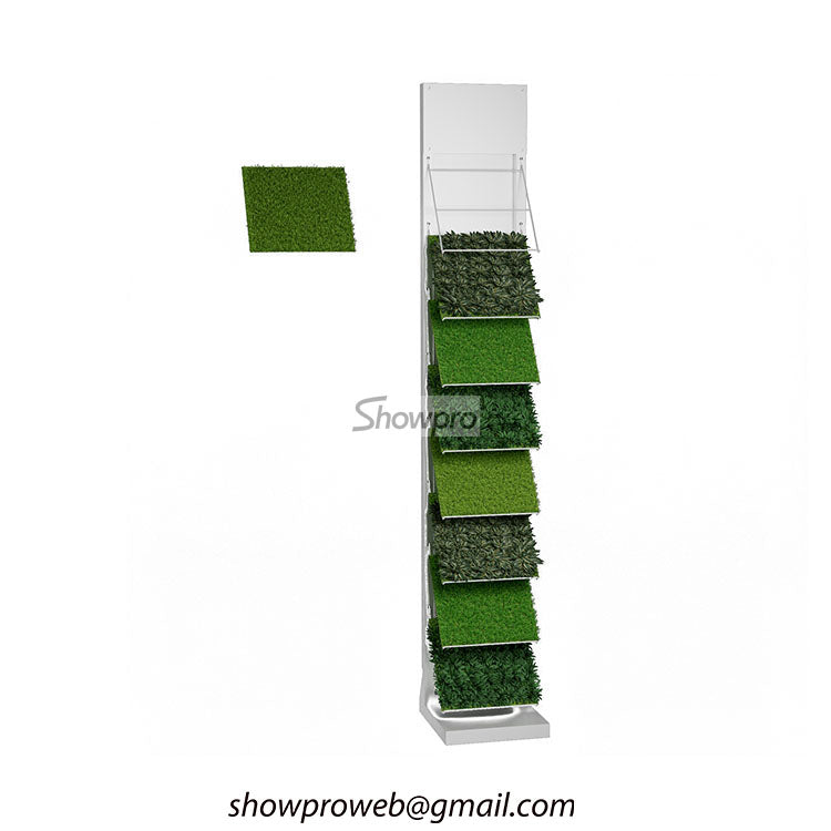 grass tiles display stand for sale