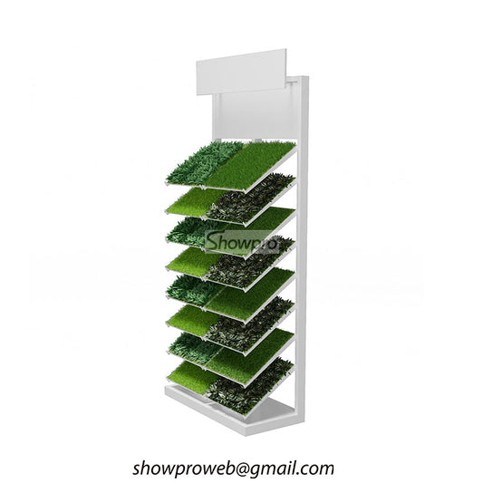 Grass sample display racks wholesale