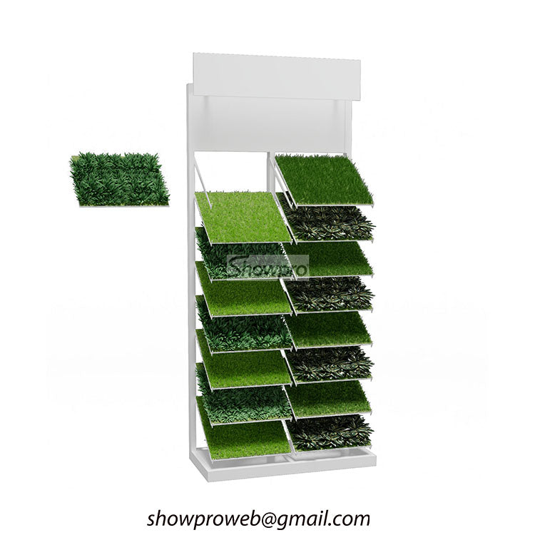 Grass sample display racks wholesale