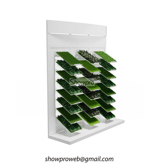 Heavy duty storage rack for artificial grass rolls